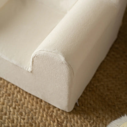 Fotoliu pentru copii Mentă, din catifea - Twindeco