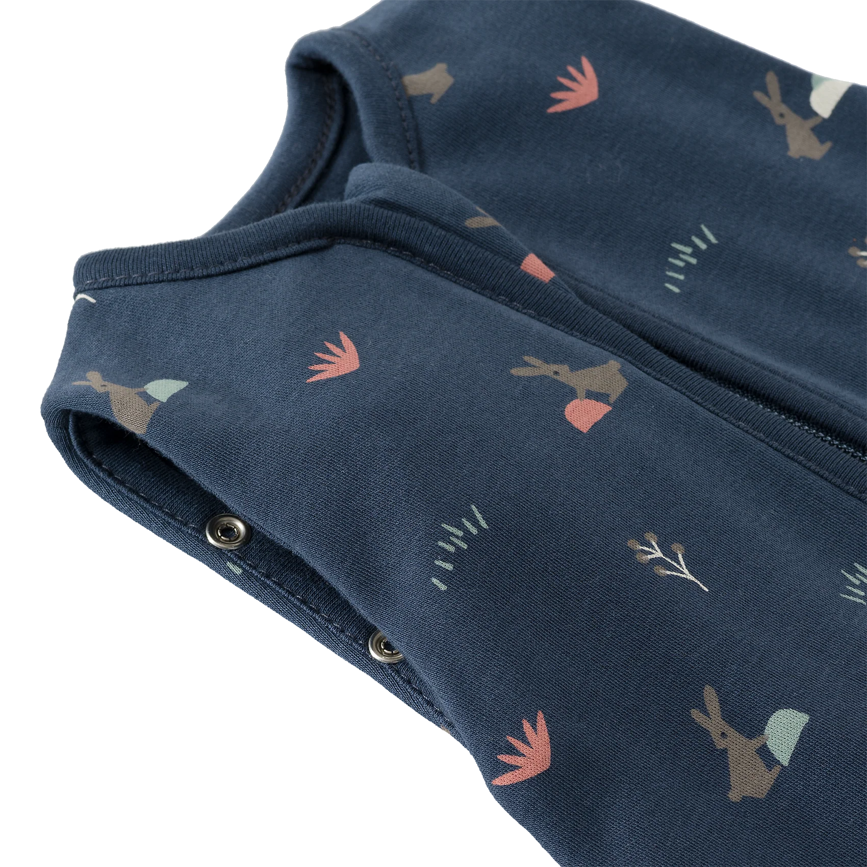 Cocon nou-născuți, model Rabbit Mood Indigo - Fresk