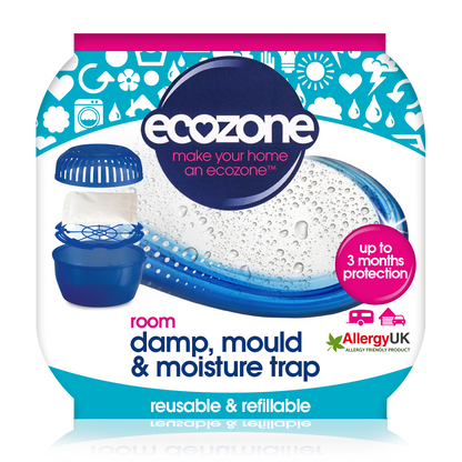 Dezumidificator pentru cameră, anti-mucegai, anti-mirosuri, Ecozone, 450 g