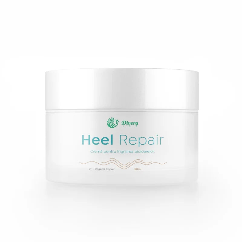 Heel Repair – Cremă Intens Hidratantă pentru Regenerarea Călcâielor și a Pielii Uscate (50 ml) - Divera Lab