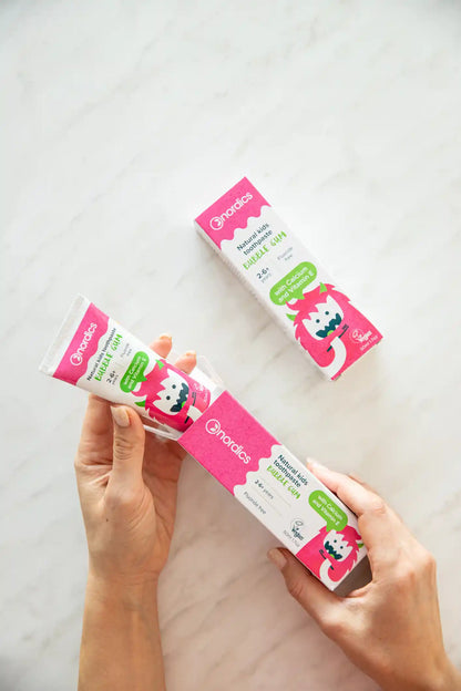 Pasta de dinți bubble gum pentru copii - Nordics 50 ml