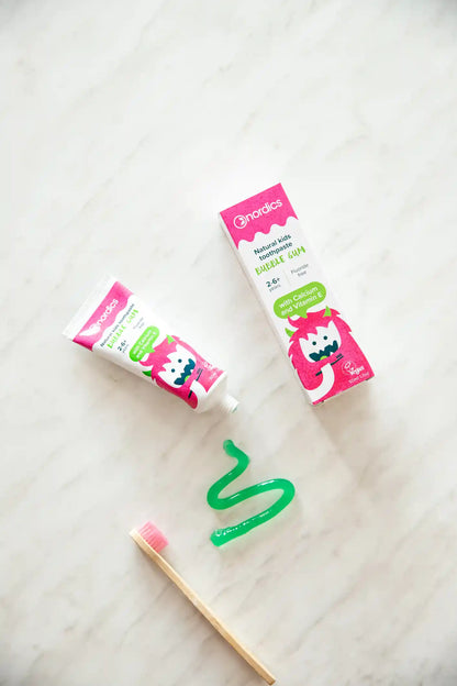 Pasta de dinți bubble gum pentru copii - Nordics 50 ml