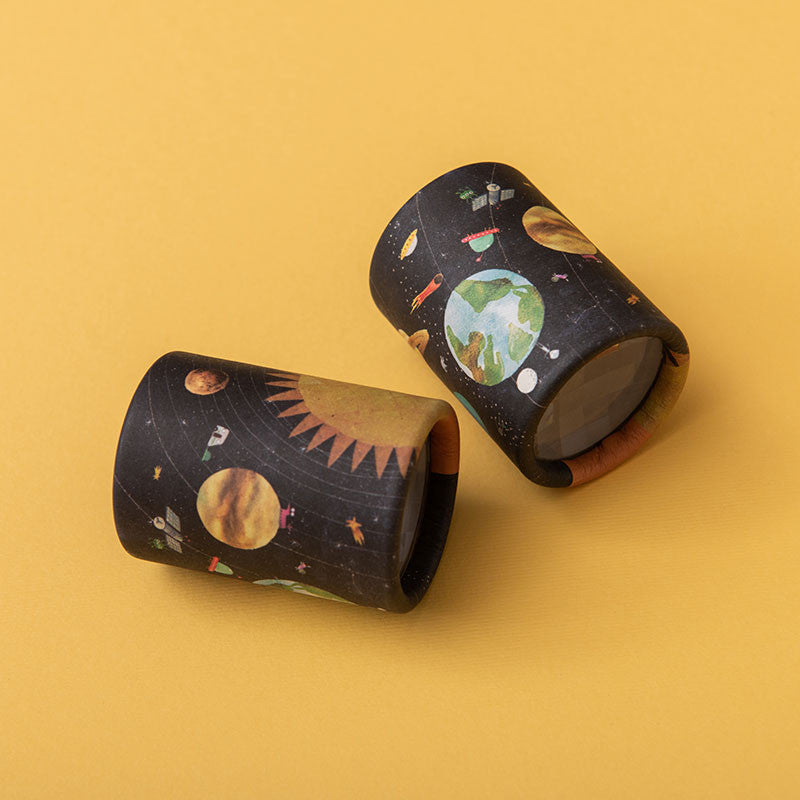 Mini-caleidoscop Planete Londji – jucărie optică portabilă copii