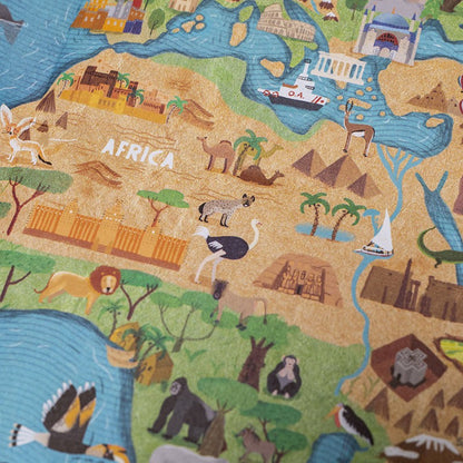 Joc Educativ O Lume Minunată – Joc de Cultură Generală și Geografie | Londji