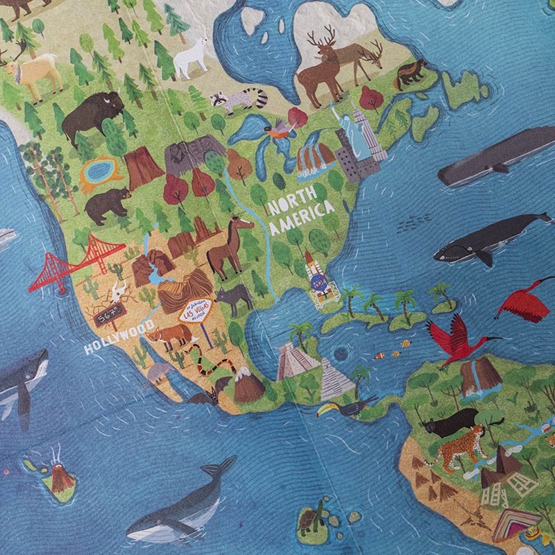 Joc Educativ O Lume Minunată – Joc de Cultură Generală și Geografie | Londji