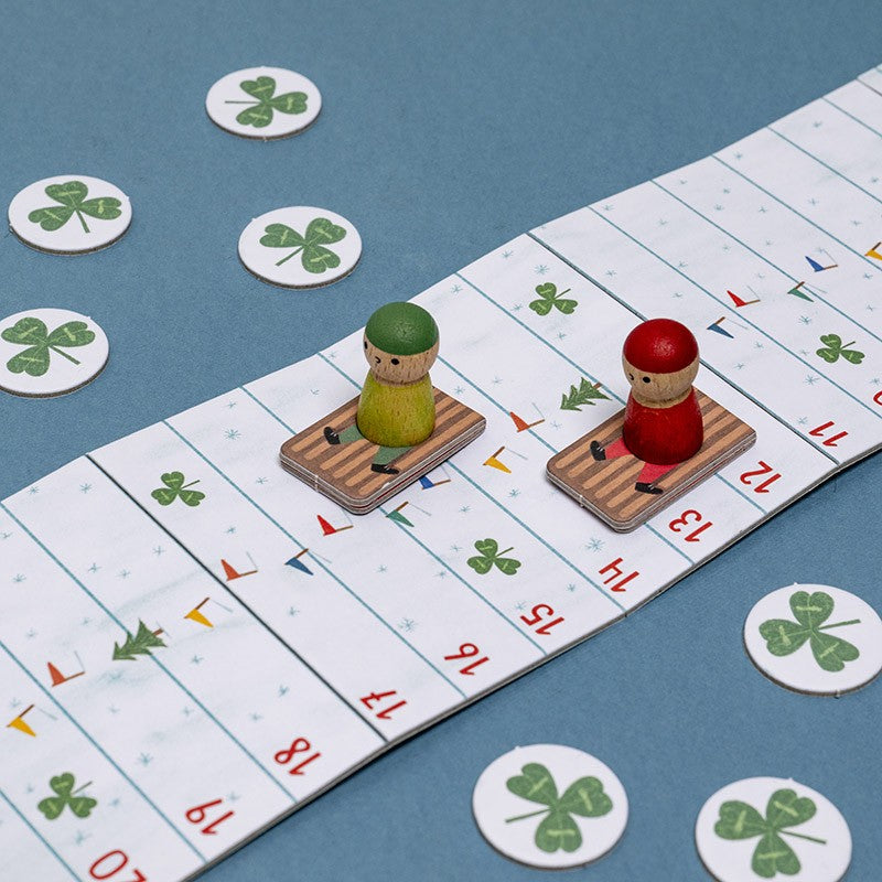 Joc de Strategie Cursa pe Zăpadă – pentru 2 Jucători, 4+ ani | Londji