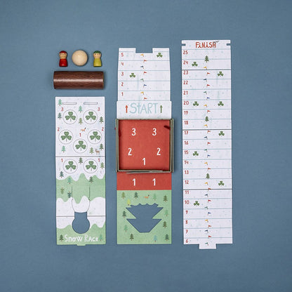 Joc de Strategie Cursa pe Zăpadă – pentru 2 Jucători, 4+ ani | Londji