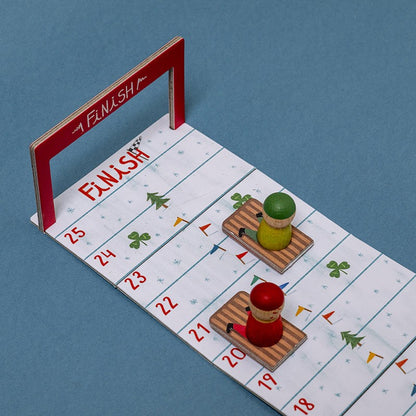 Joc de Strategie Cursa pe Zăpadă – pentru 2 Jucători, 4+ ani | Londji