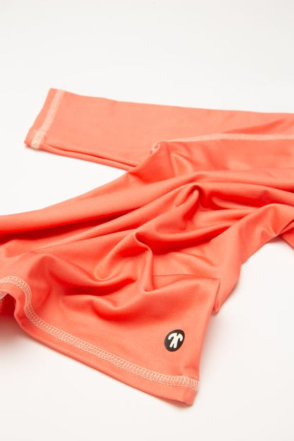 DucKsday - Tricou pentru înot cu protecție solară UPF 50+ - Coral