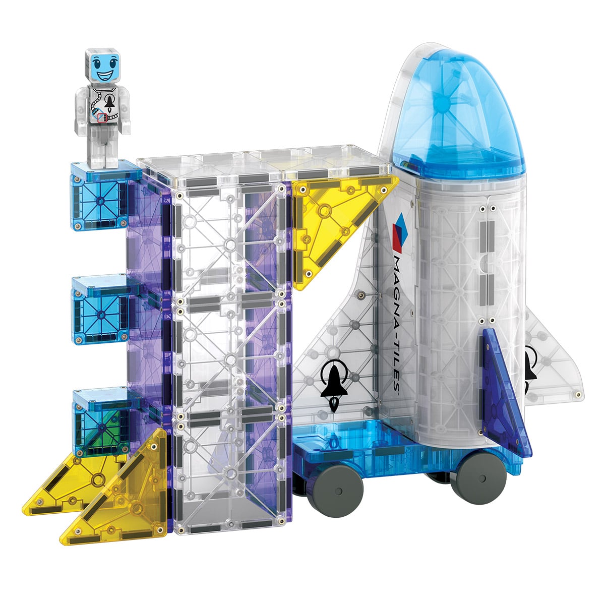 Magna-Tiles Space, set magnetic