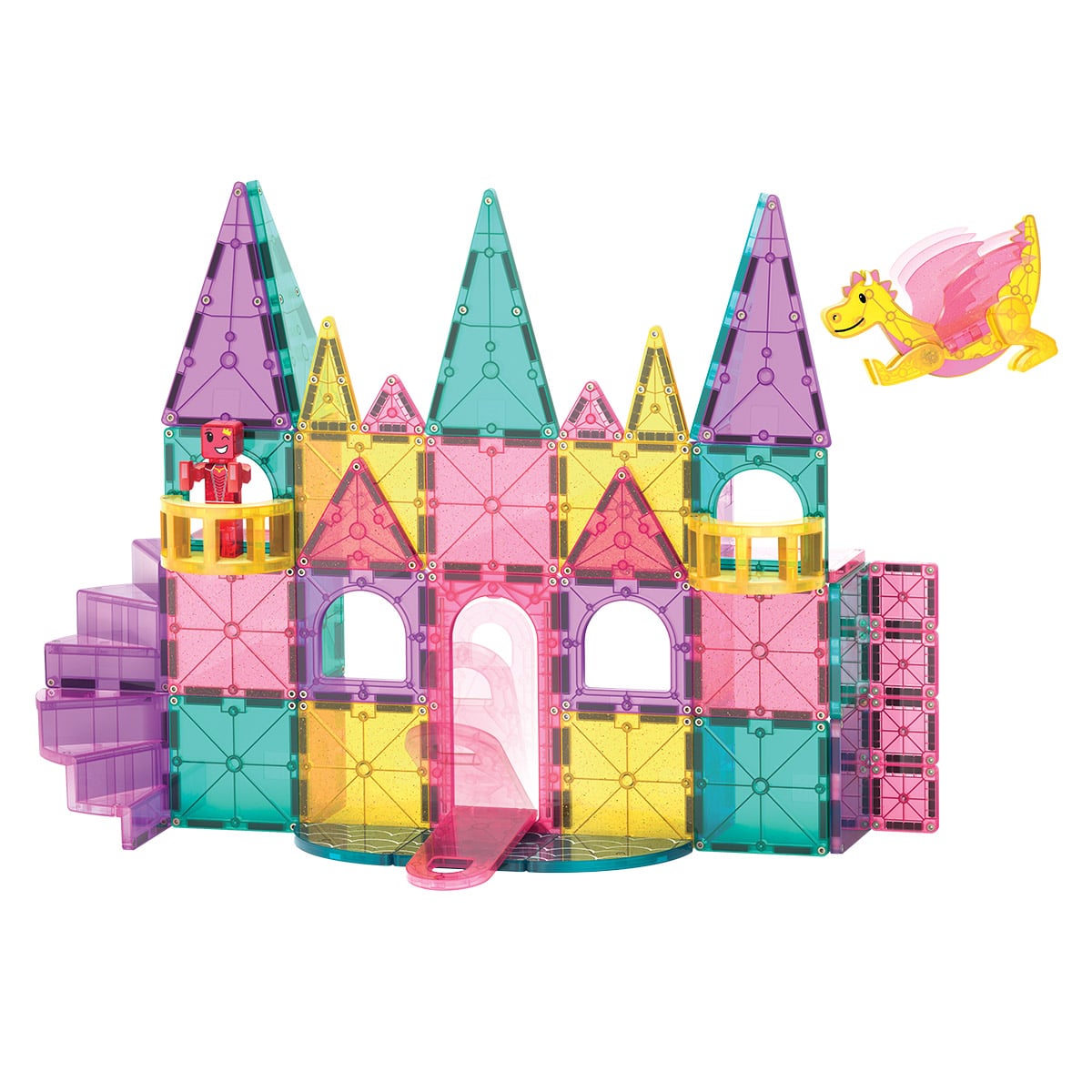 MAGNA-TILES Castle Deluxe, 48 piese