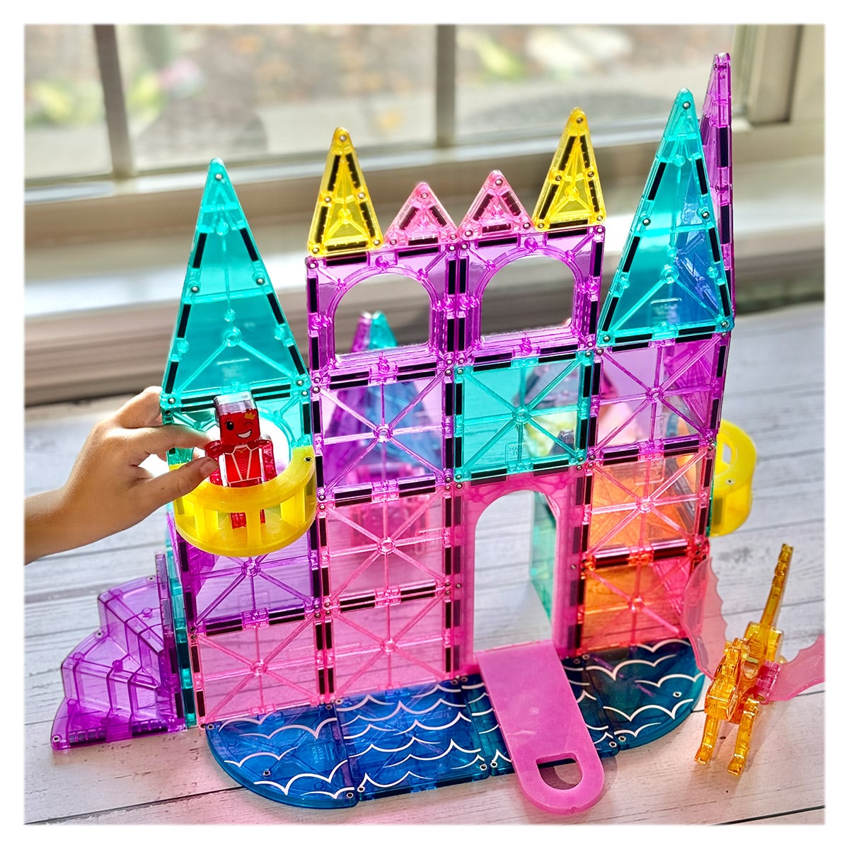 MAGNA-TILES Castle Deluxe, 48 piese