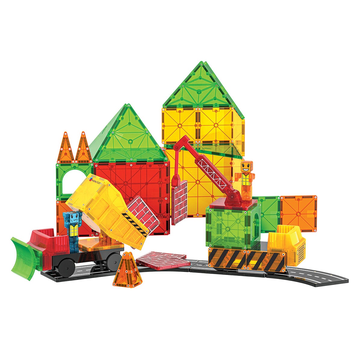 Magna-Tiles Builder XL, 50 piese