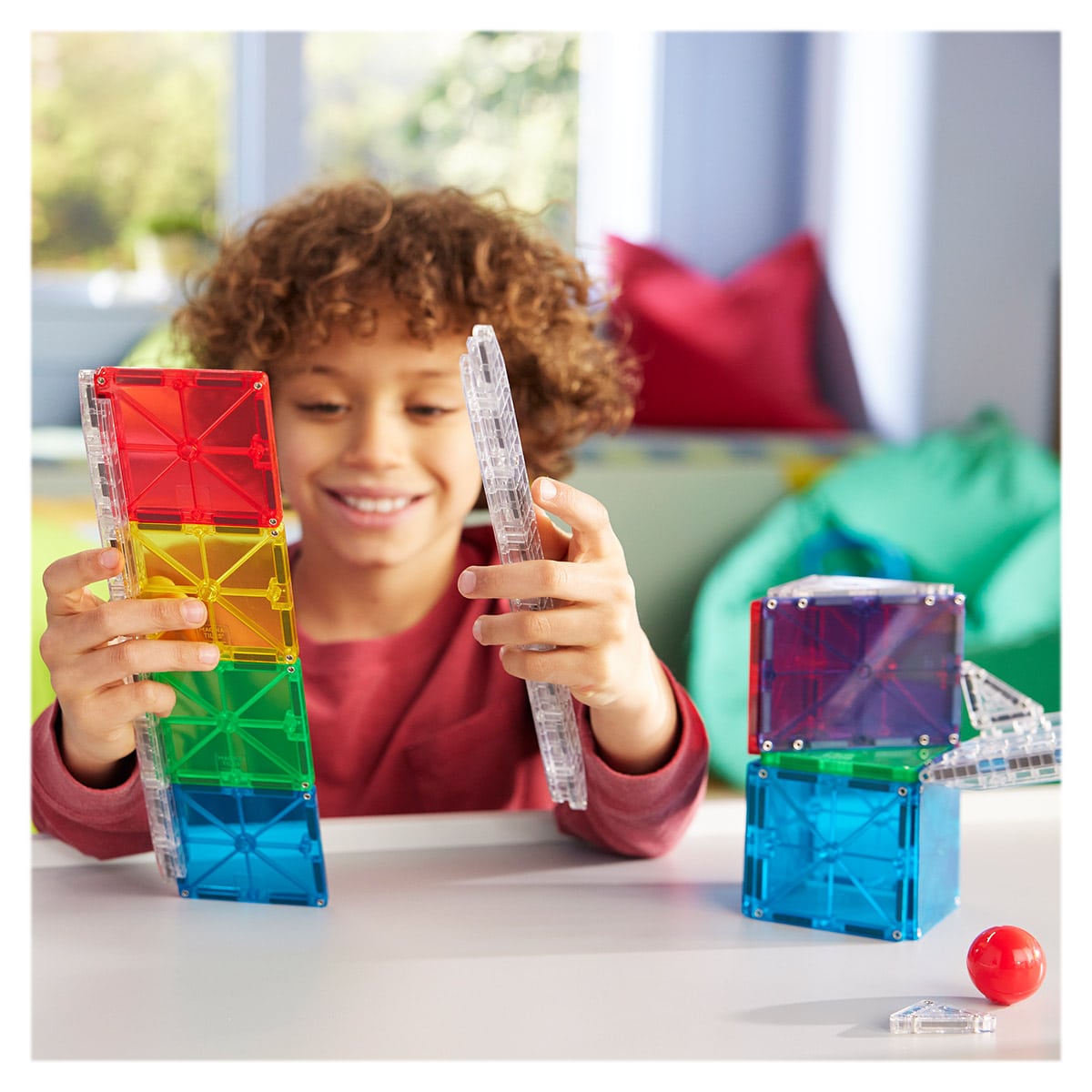 MAGNA-TILES Rail Racers, 33 piese