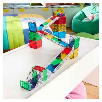 MAGNA-TILES Rail Racers Deluxe, 90 piese