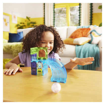 MAGNA-TILES Cursa hamsterului, set magnetic, 13 piese