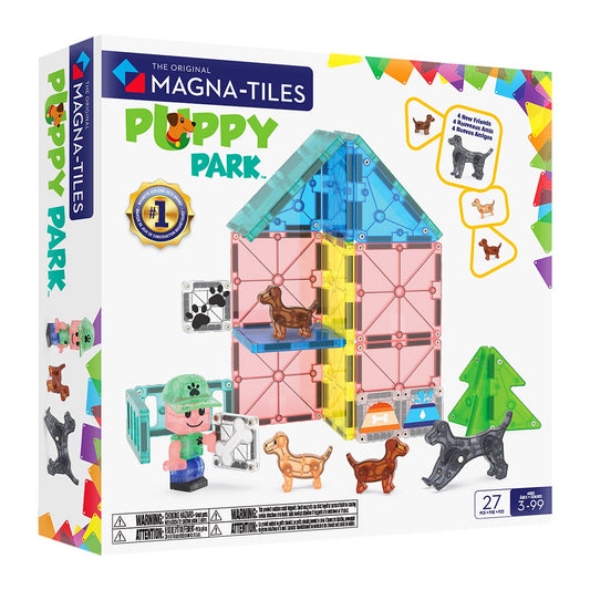 MAGNA-TILES Puppy Park, 27 piese