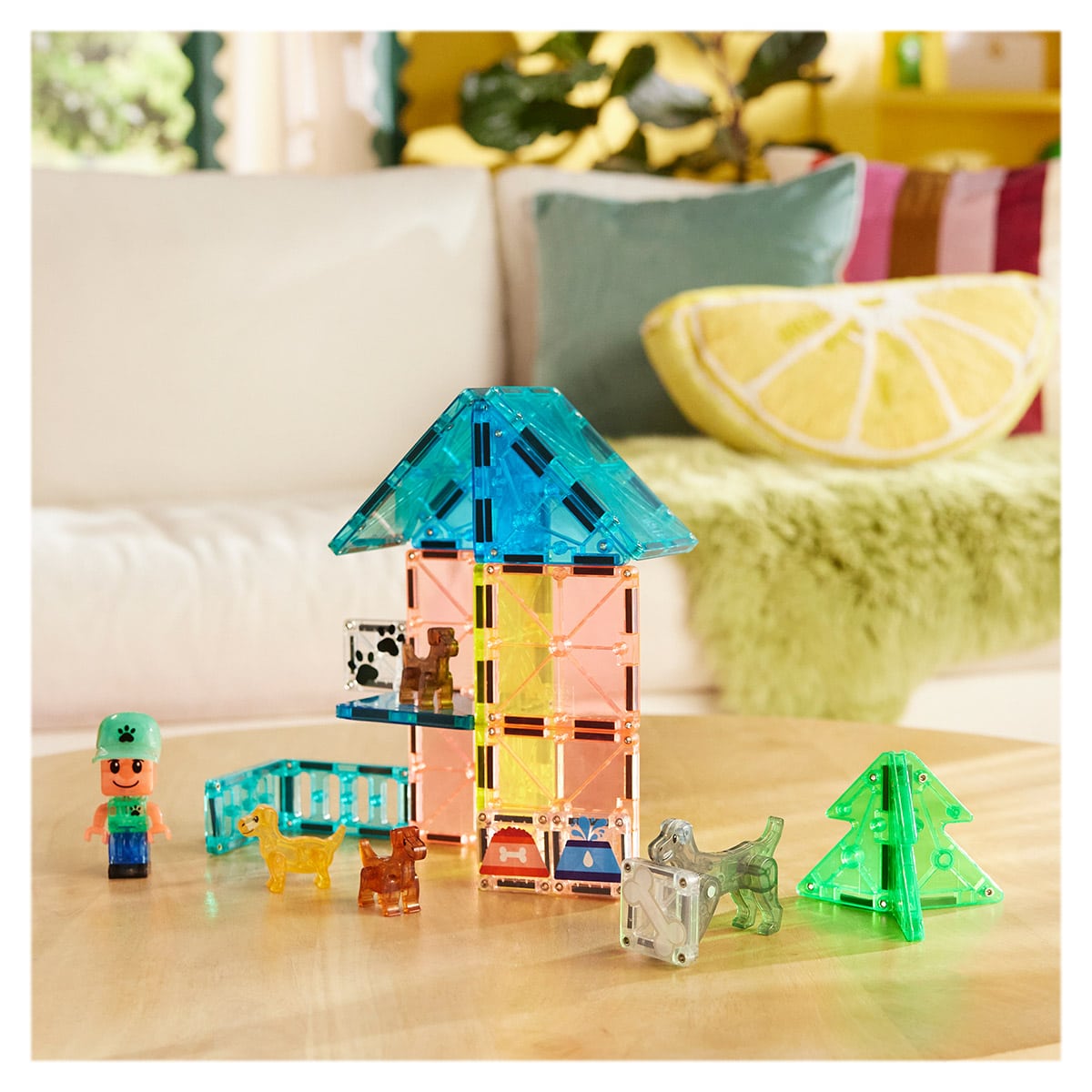 MAGNA-TILES Puppy Park, 27 piese