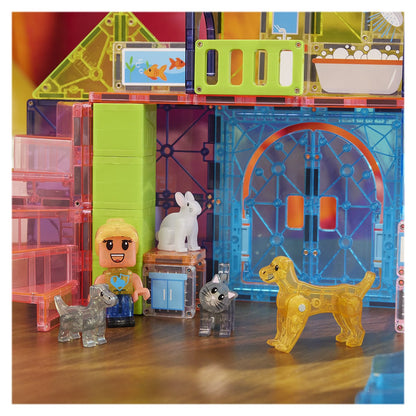MAGNA-TILES Pet Playhouse, 50 piese