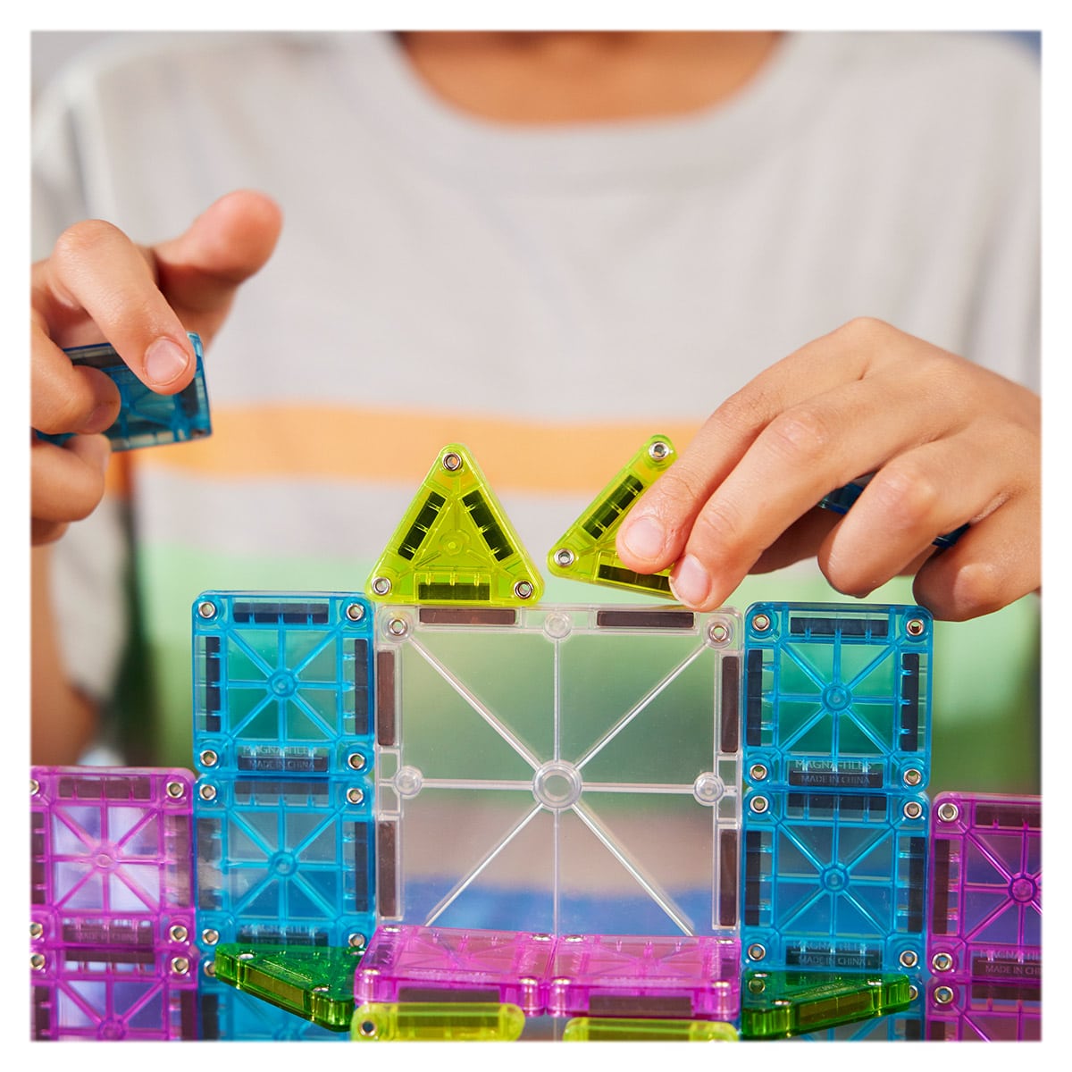 MAGNA-TILES microMAGS Travel Deluxe, 55 piese