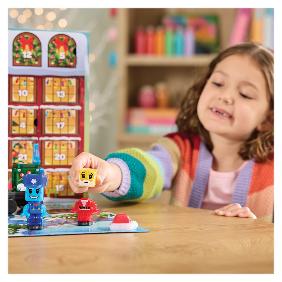 MAGNA-TILES microMAGS Advent Calendar, 34 piese
