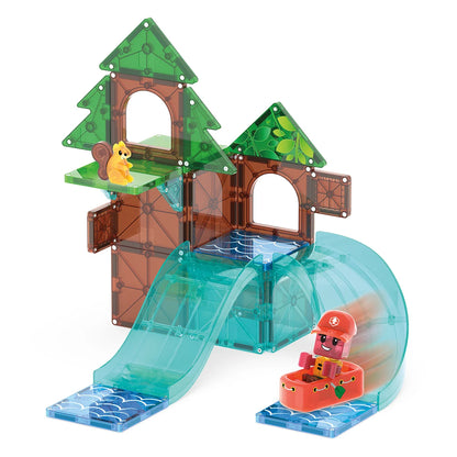 MAGNA-TILES Raging Rapids, set magnetic