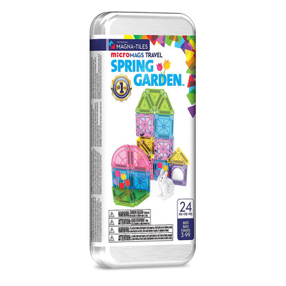 MAGNA-TILES microMags Spring Garden, Travel set