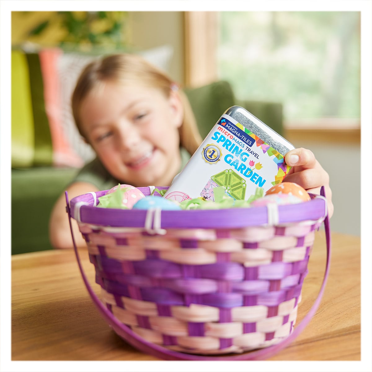 MAGNA-TILES microMags Spring Garden, Travel set