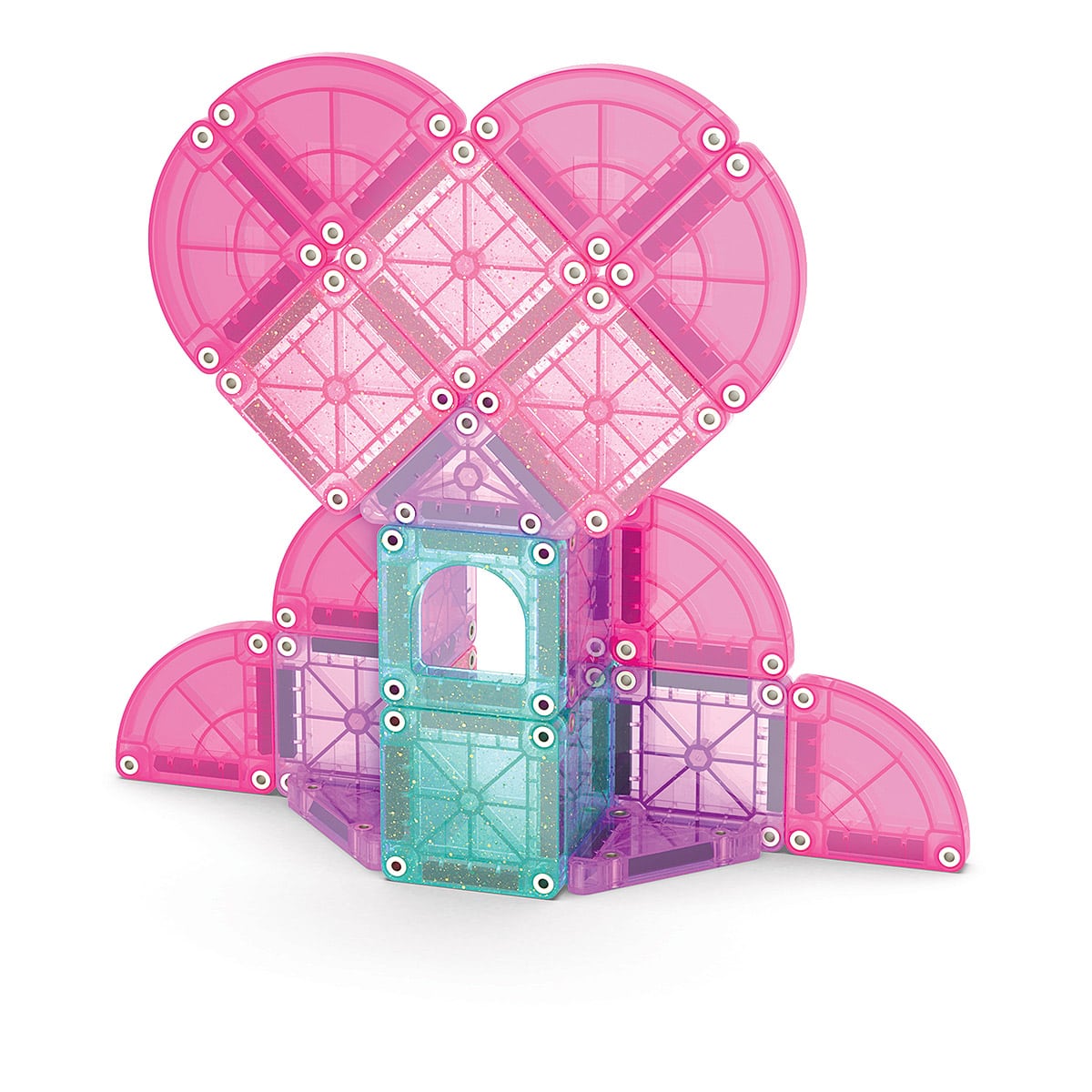 MAGNA-TILES microMags Heart to Heart, Travel set