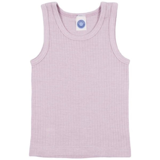 Maiou din bumbac, lână merinos și mătase Cosilana - Dusty Pink