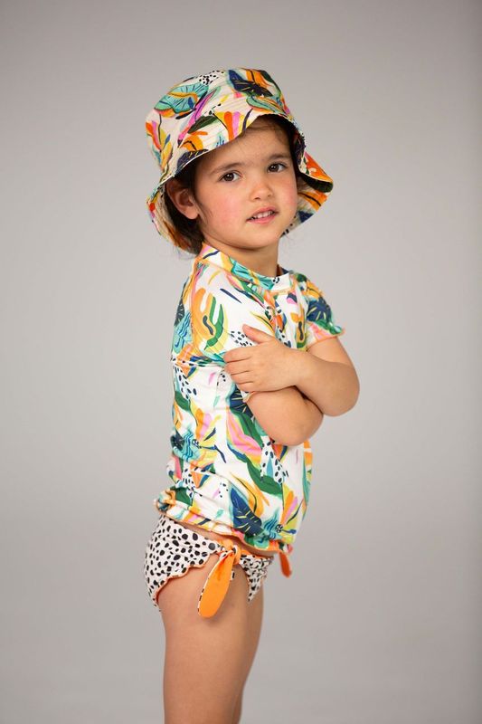 Pălărie de soare bucket UPF50+ - DucKsday - Moana