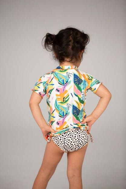 Set tricou + bikini reversibili cu protecție solară UPF 50+ Moana - DucKsday