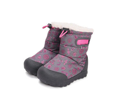 Cizme impermeabile D.D.Step AQUA-TEX - Dark Pink