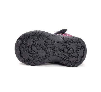 Cizme impermeabile, fete - D.D.Step AQUA-TEX - Black