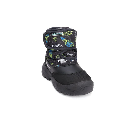 Cizme impermeabile, băieți - D.D.Step AQUA-TEX - Black