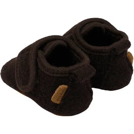 Pantofi interior Mikk-Line din lână - Raisin
