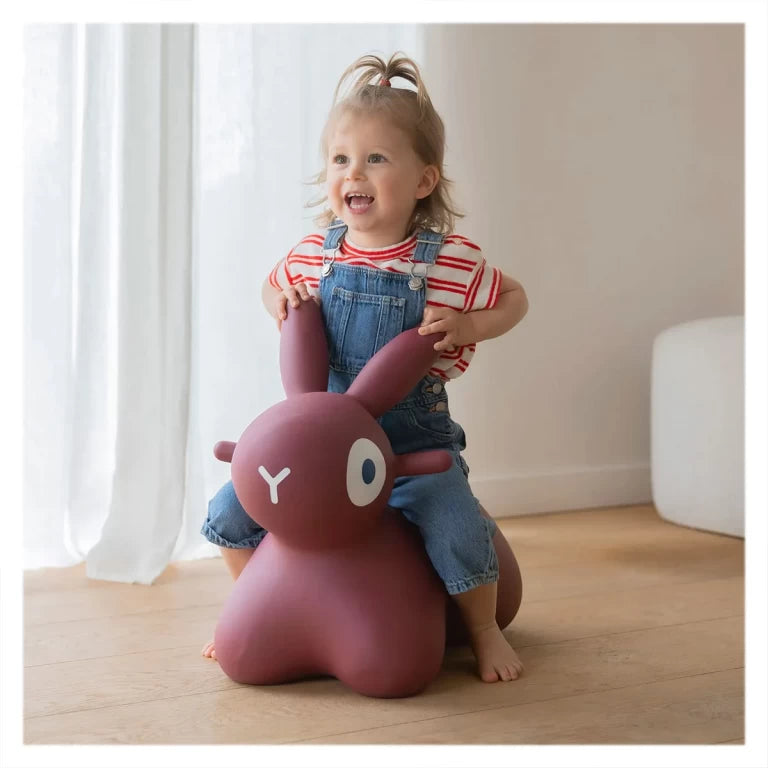 Hoppi Bunny, iepuraș gonflabil săltăreț, Quut toys