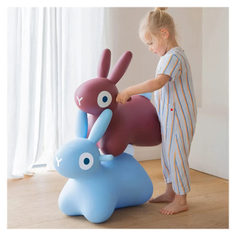 Hoppi Bunny, iepuraș gonflabil săltăreț, Quut toys