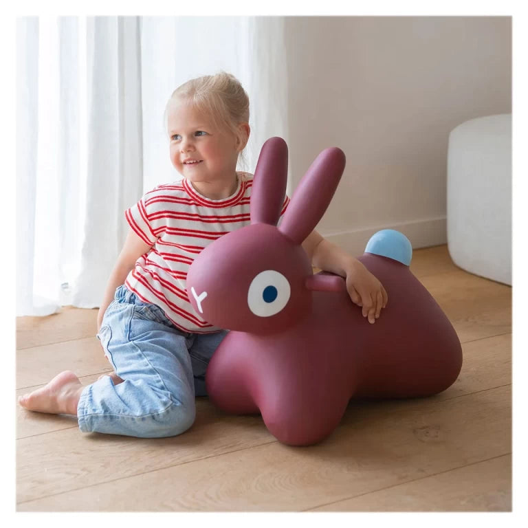 Hoppi Bunny, iepuraș gonflabil săltăreț, Quut toys