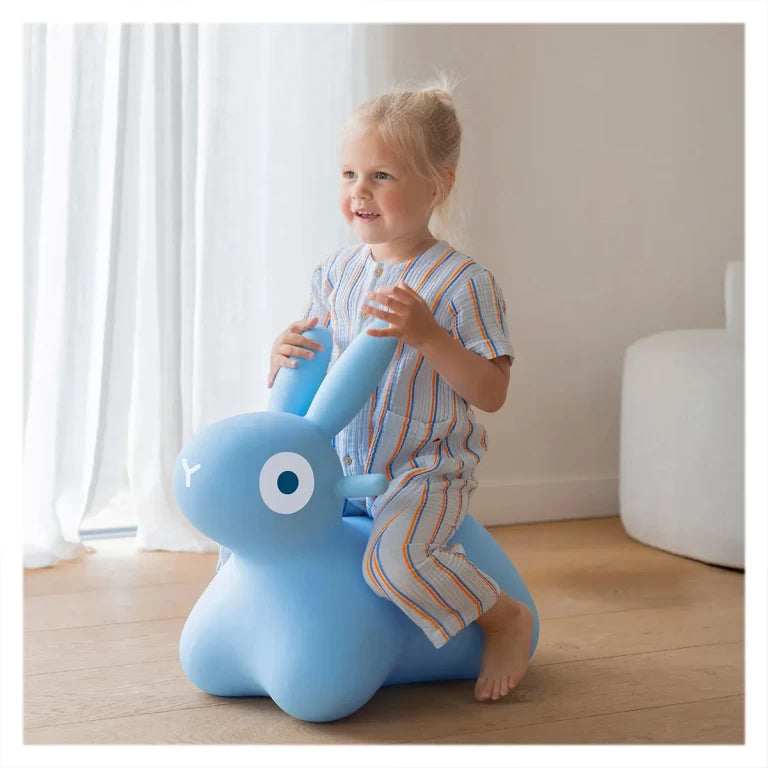 Hoppi Bunny, iepuraș gonflabil săltăreț, Quut toys