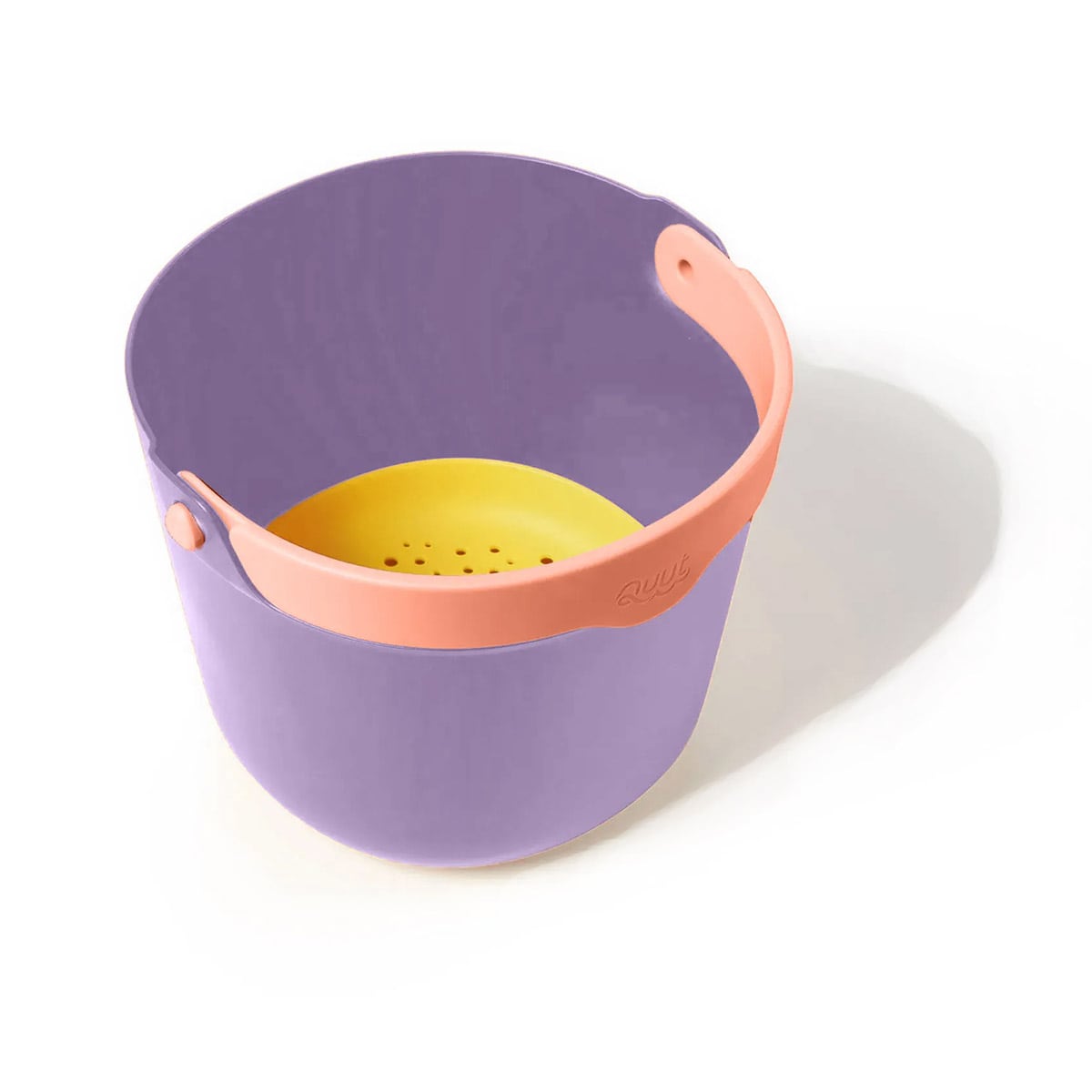 Bucki, găletușă cu sită, mov, Quut Toys