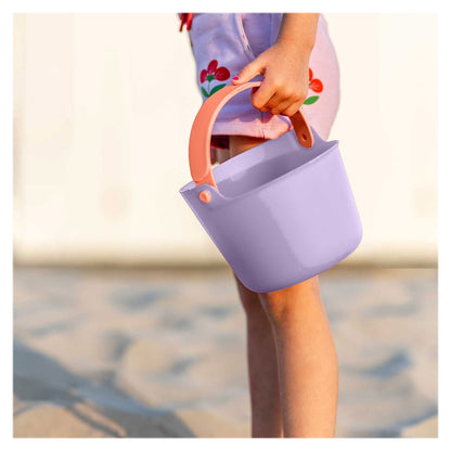 Bucki, găletușă cu sită, mov, Quut Toys