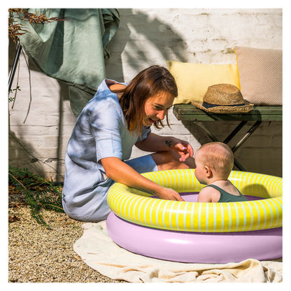 Dippy, piscinǎ gonflabilǎ, 80 cm, roz, Quut Toys