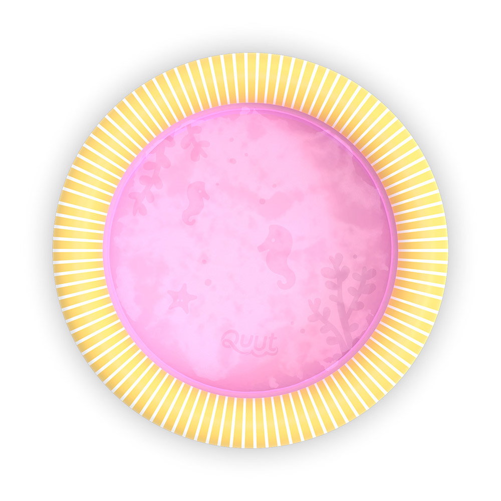 Dippy, piscinǎ gonflabilǎ, 80 cm, roz, Quut Toys