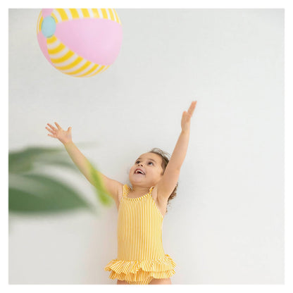 Minge gonflabilă de plajă, roz, Quut Toys