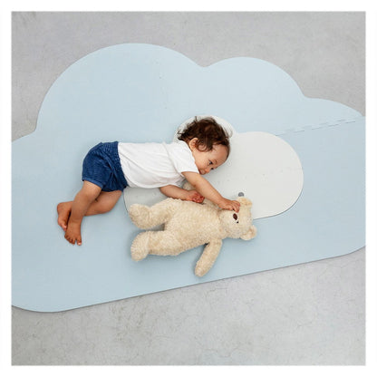 Saltea de joaca din spuma, Norisorul albastru, 145 cm - Quut