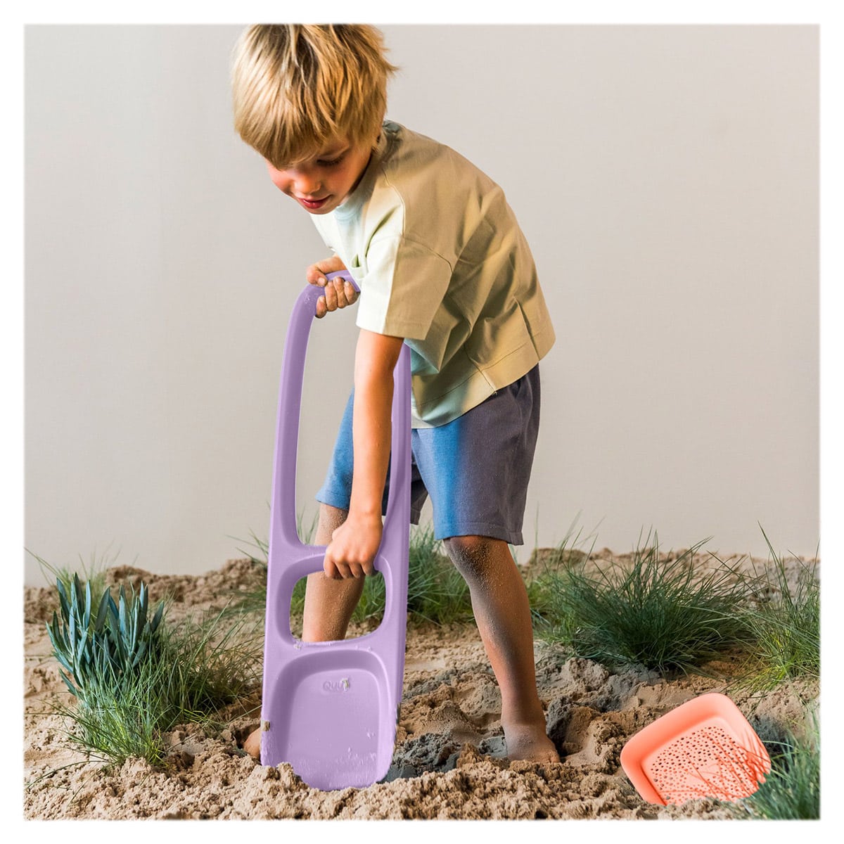 Scoppi, Lopățică Multifuncțională, mov, Quut Toys