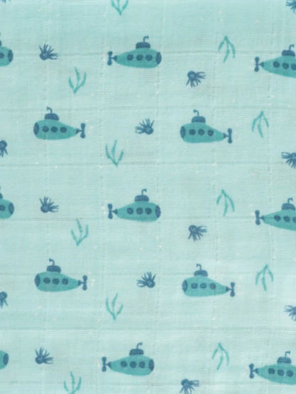 Set 2 museline 70x60 cm, model Submarine - Fresk
