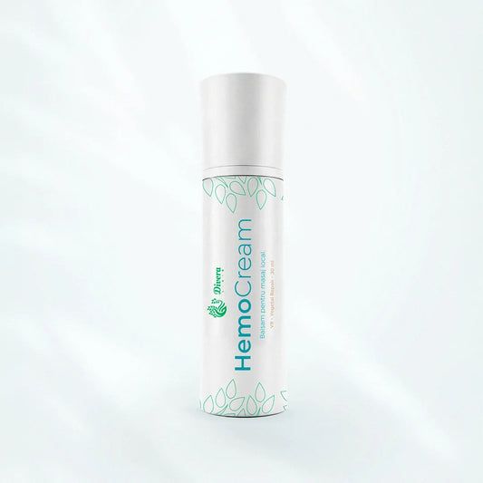 Hemo Cream – Balsam Natural pentru Masaj Local (30 ml - Divera Lab