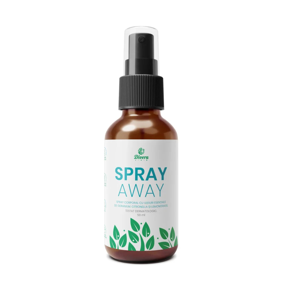 Spray Away – Spray corporal natural pentru prospețime în aer liber